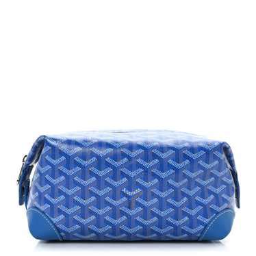 trousse goyard|GOYARD Goyardine Boeing 25 Trousse de Toilette Blue.